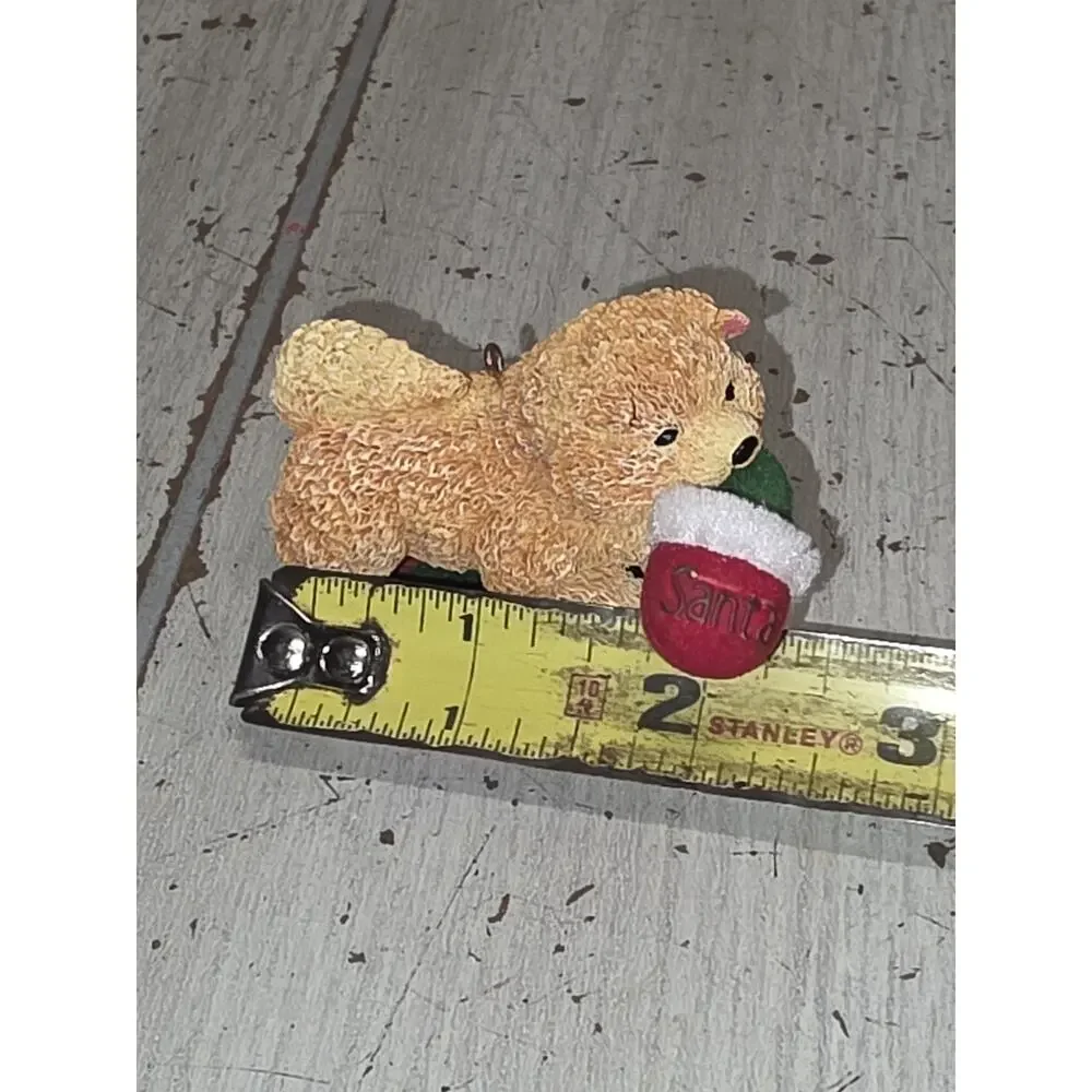 Carlton Heirloom Puppy LOVE ChowChow Christmas Holiday Ornament 2006 VTG New